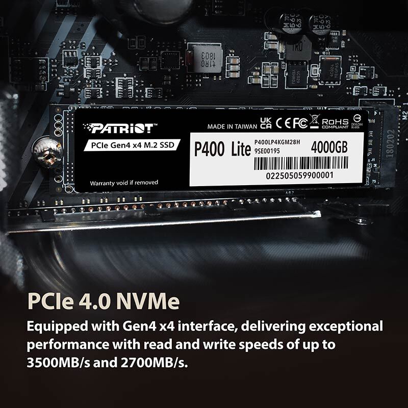 حافظه SSD پاتریوت P400 Lite 1TB M.2