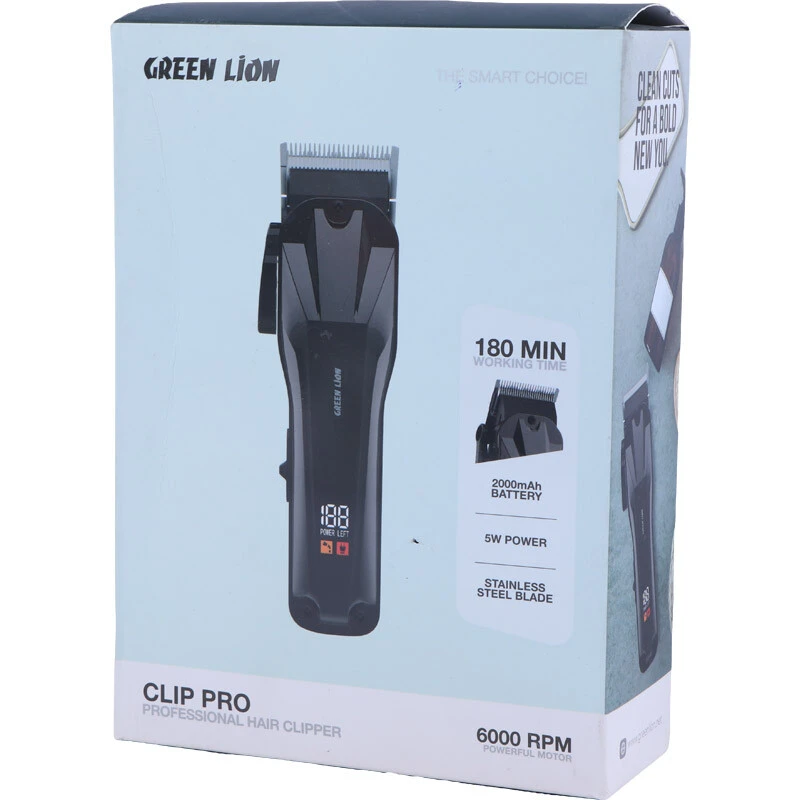 ماشین اصلاح موی سر و صورت گرین لاین Clip Pro GL-TM26 GNCLIPP5WBK