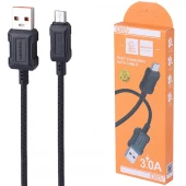 کابل میکرو یو اس بی فست شارژ 3 آمپر دنمن D80V طول 1 متر