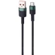 کابل میکرو یو اس بی فست شارژ 3 آمپر دنمن D61V طول 1 متر