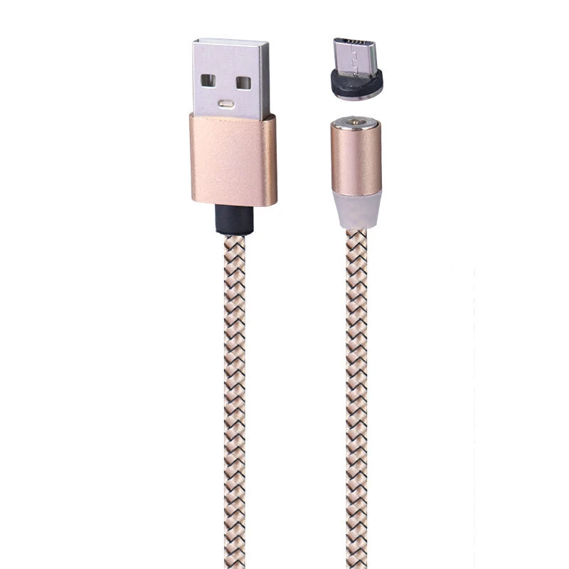 کابل میکرو یو اس بی فست شارژ 2.4 آمپر دنمن D09V طول 1 متر