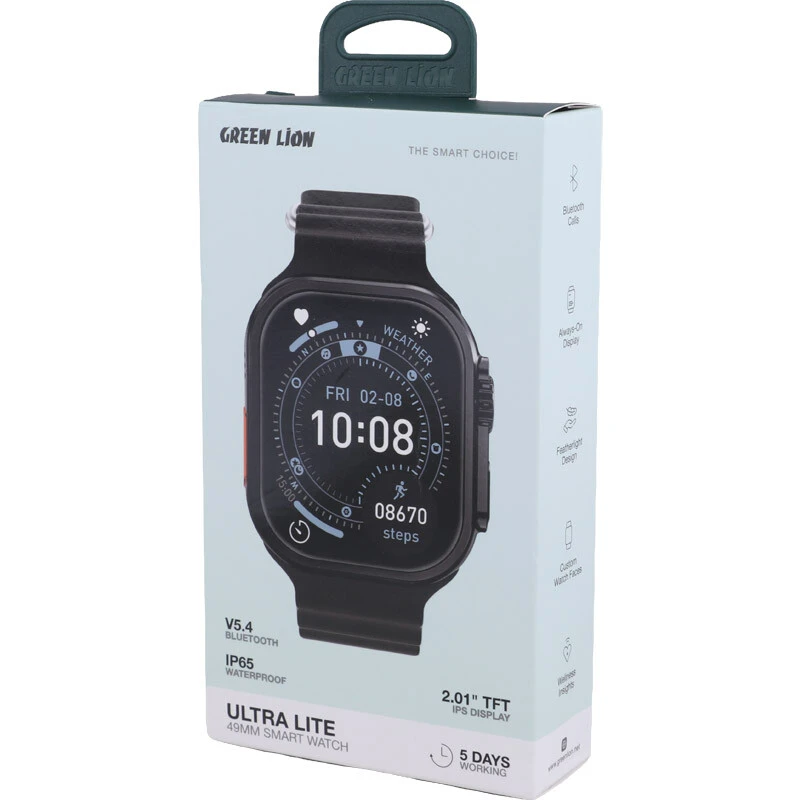 ساعت هوشمند گرین لاین Ultra Lite GL-SWA64 GNULTRLTESW