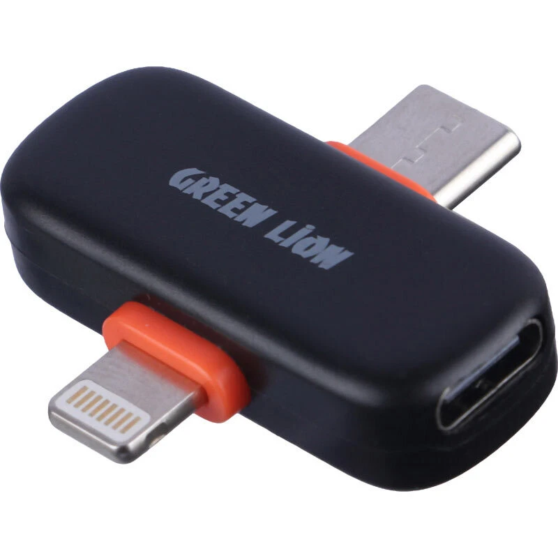 میکروفون یقه ای بی سیم دوتایی گرین لاین GM-91X GNGM91XMIC Type-C / Lightning
