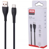 کابل تایپ سی فست شارژ 6 آمپر ایکس او XO-NB185 طول 1 متر