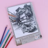 دفتر طراحی A4 سیمی 50 برگ آونگ