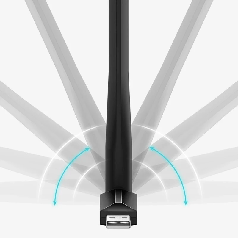کارت شبکه بی سیم آنتن دار تی پی لینک Archer T2U Plus AC600 433Mbps