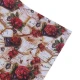 کاغذ کادو گلاسه طرح گل بسته 50 عددی