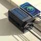 پاور بانک خورشیدی فست شارژ گرین لاین Solar X GNSOLXPB100BK QC3.0 PD 22.5W ظرفیت 100000 میلی آمپر ساعت