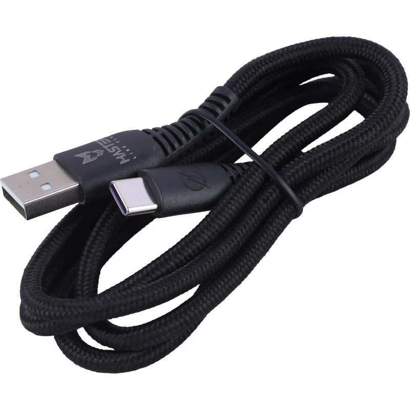 کابل تایپ سی فست شارژ 3 آمپر مستر لینک پلاس ETM 003 طول 1 متر