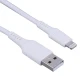 کابل لایتنینگ فست شارژ 3 آمپر مستر لینک پلاس ETM 004 طول 1 متر