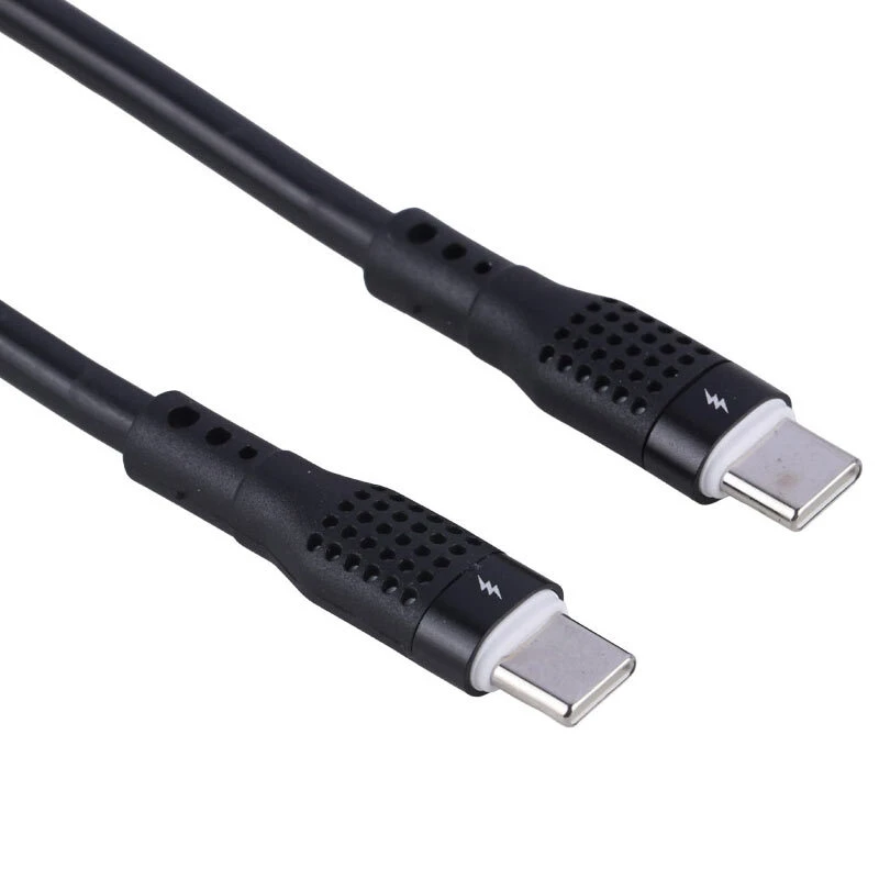 کابل دو سر تایپ سی فست شارژ 6 آمپر شوش +145C طول 1.1 متر