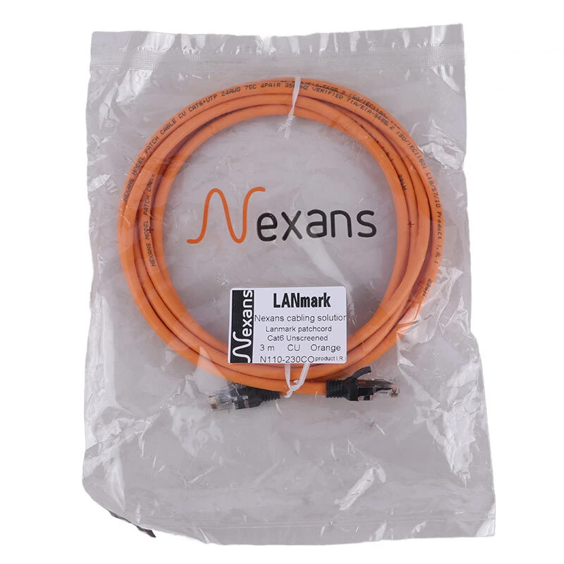کابل شبکه Cat6 نگزنس N110-230CO طول 3 متر