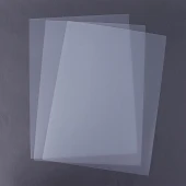 طلق شفاف PP 350mu کتابی بزرگ بسته 100 عددی
