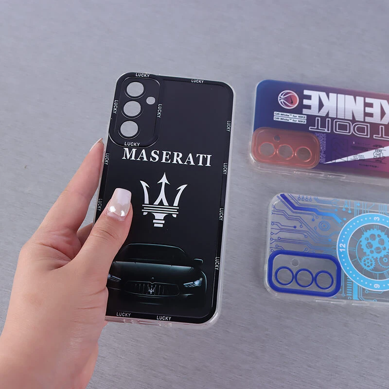 قاب ژله ای سامسونگ Galaxy A34 فانتزی محافظ لنزدار
