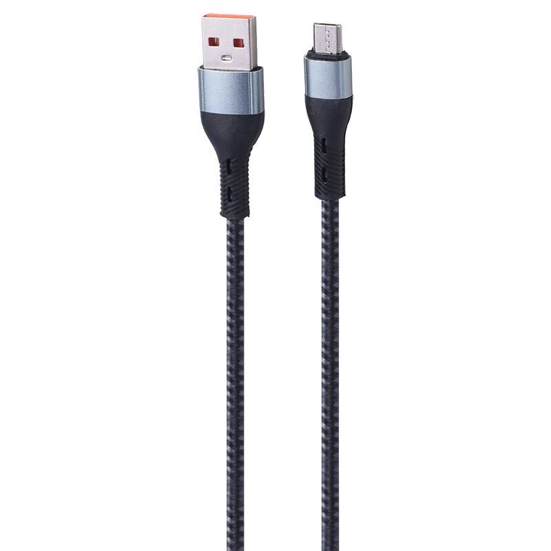 کابل میکرو یو اس بی فست شارژ 3 آمپر اسکای دلفین S45V طول 1 متر