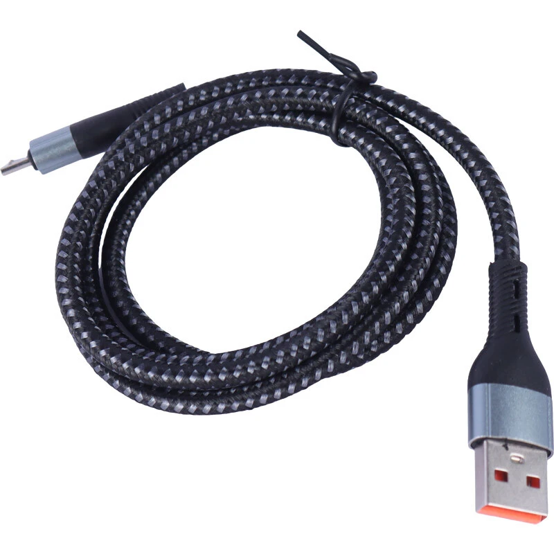 کابل میکرو یو اس بی فست شارژ 3 آمپر اسکای دلفین S45V طول 1 متر