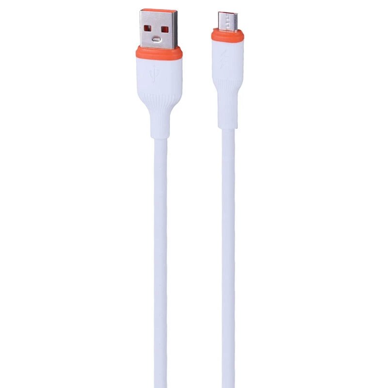 کابل میکرو یو اس بی فست شارژ 40 وات اسکای دلفین S46V طول 1 متر