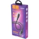 کابل میکرو یو اس بی فست شارژ 100 وات اسکای دلفین S29V طول 1 متر