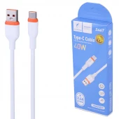 کابل تایپ سی فست شارژ 2.4 آمپر اسکای دلفین S46T طول 1 متر