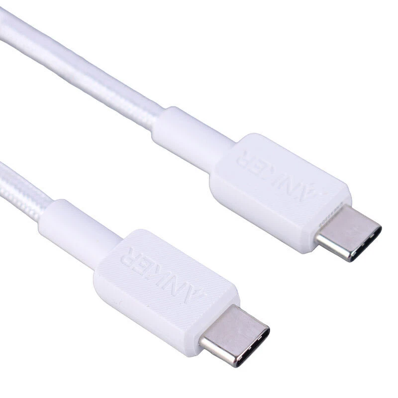 کابل دو سر تایپ سی فست شارژ 60 وات انکر A81F7 طول 3 متر