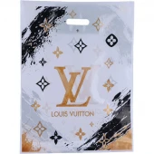 نایلون دسته دار دسته تقویتی طرح Louis Vuitton سایز 50*40 سانتی متر بسته 1 کیلویی کد 2