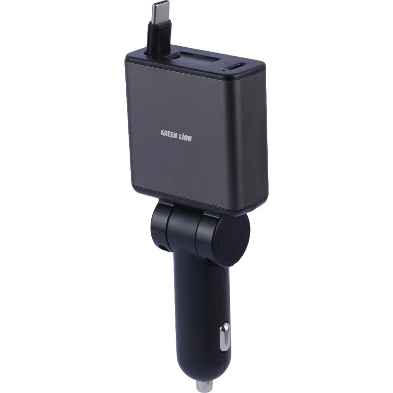 شارژر فندکی 45 وات گرین لاین GL-CC22 GNRT75WCCGY