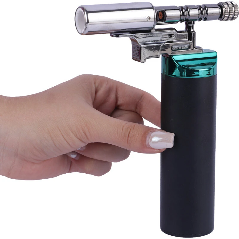 فندک اتمی گازی ضد باد گرین لاین Jet Flame Pro GTL-100 GNJTFLMPROLBK