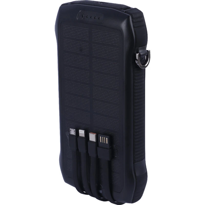 پاور بانک خورشیدی فست شارژ گرین لاین Solar Force GL-PX82 GNSOLF20PBBK QC3.0 PD 22.5W ظرفیت 20000 میلی آمپر ساعت