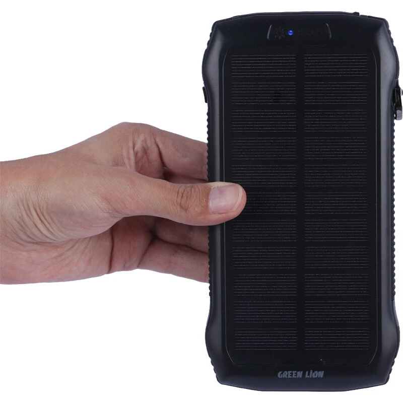 پاور بانک خورشیدی فست شارژ گرین لاین Solar Force GL-PX82 GNSOLF20PBBK QC3.0 PD 22.5W ظرفیت 20000 میلی آمپر ساعت