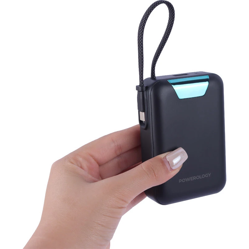 پاور بانک فست شارژ پاورولوژی York PPBM102 QC PD 22.5W ظرفیت 20000 میلی آمپر ساعت