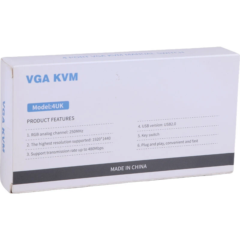 سوییچ KVM چهار پورت آیفورتک 4UK