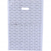نایلون دسته دار طرح Zara سایز 50*35 سانتی متر بسته 1 کیلویی