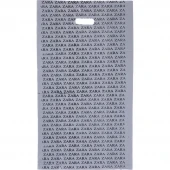 نایلون دسته دار طرح Zara سایز 65*55 سانتی متر بسته 1 کیلویی