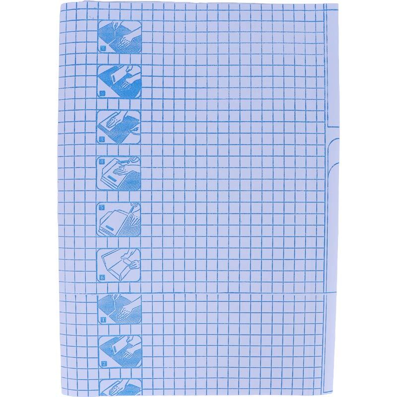 جلد کتاب چسبی طرح دار Sansy 36*50cm بسته 10 عددی