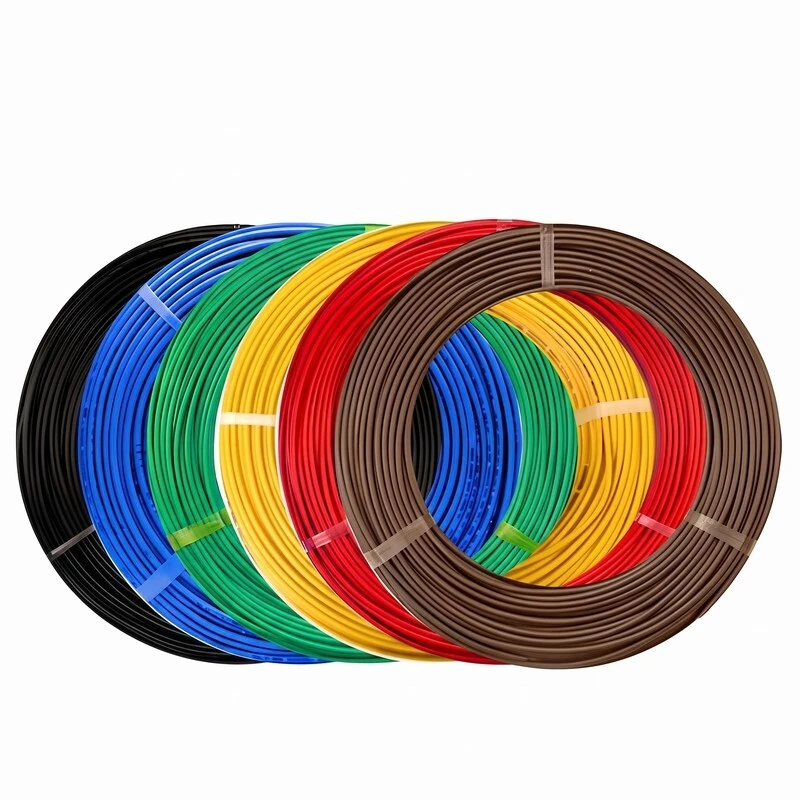 سیم برق افشان 0.35*1 لوشان حلقه 300 متری