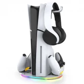 پایه نگهدارنده و شارژر دسته بازی PS5 Slim / Pro آی پگا PG-P5S045