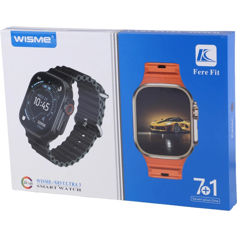 پکیج ساعت هوشمند و هندزفری بلوتوثی ویسمی Wisme WS-83 Max