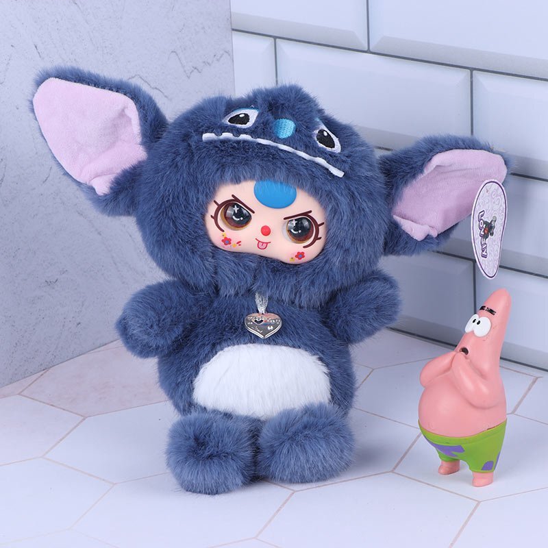 عروسک پولیشی بچه لباس استیچ کد 9238-15