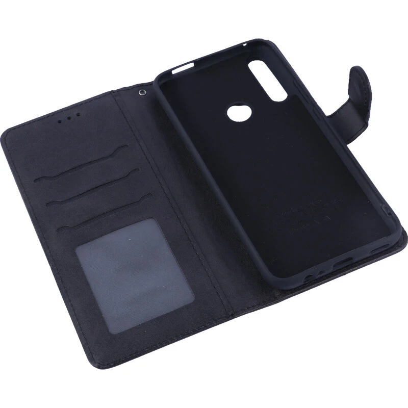 کیف چرمی مگنتی هواوی Y9 Prime محافظ لنزدار