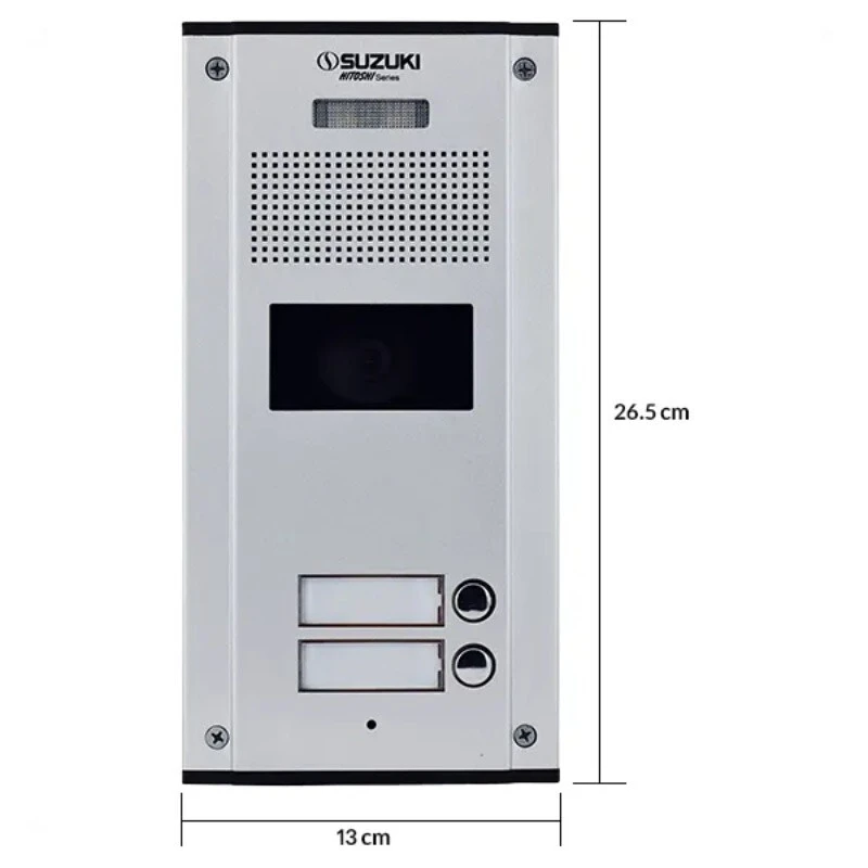 پنل آیفون تصویری سوزوکی 2 واحدی Hitoshi OP-HV2S
