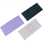 پاکت پول پاستلی طرح طلاکوب Luxery 90x185mm بسته 48 عددی