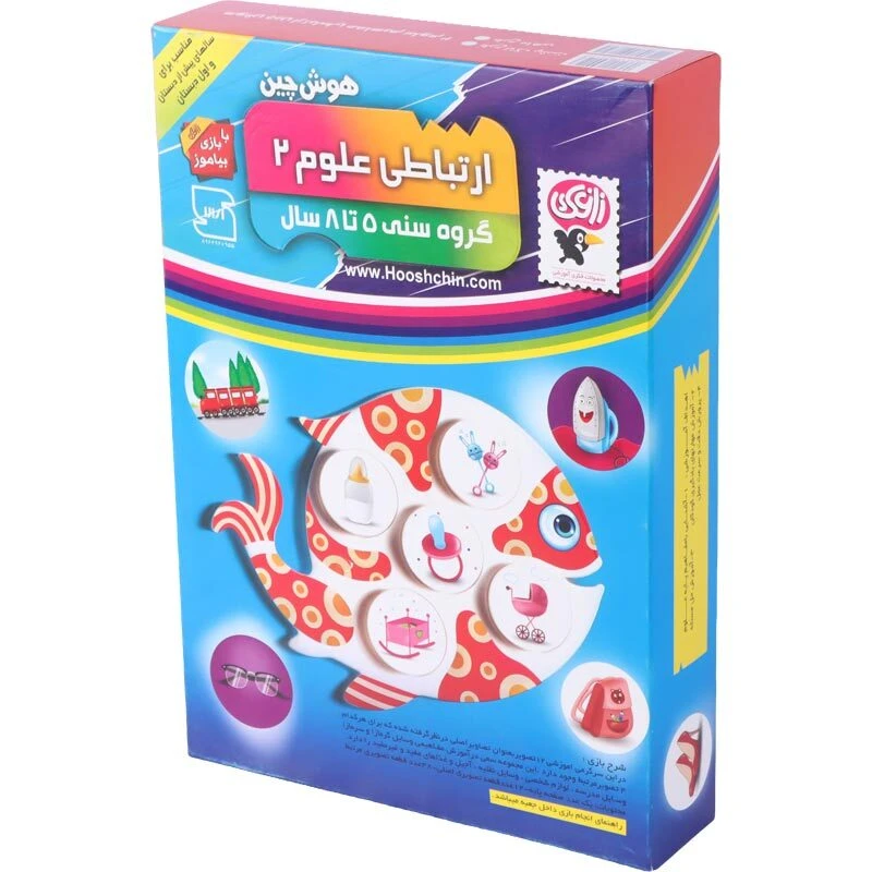 بازی فکری هوش چین ارتباطی علوم 2 زاغک