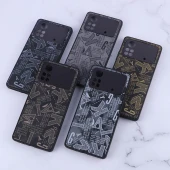 قاب PC شیائومی Poco X4 Pro 5G طرح لاتین محافظ لنزدار