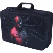 کیف کنسول بازی PS5 طرح Spider-Man & Venom + نگهدارنده هدست