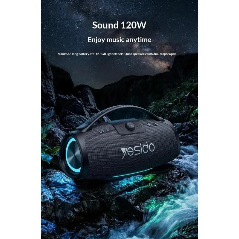 اسپیکر بلوتوثی یسیدو YSW45 + میکروفون