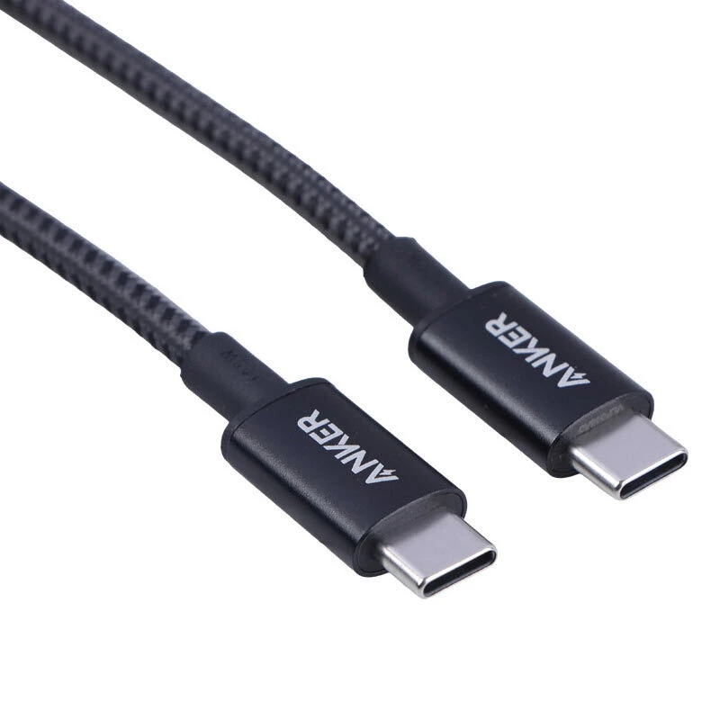 کابل دو سر تایپ سی فست شارژ 100 وات انکر A8752 A8756H11AVL طول 1 متر