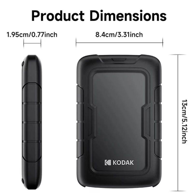 هارد اکسترنال کداک P110 1TB