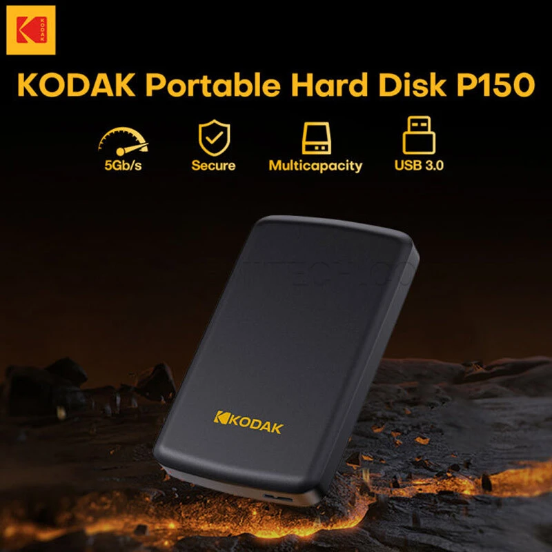 هارد اکسترنال کداک P150 500GB