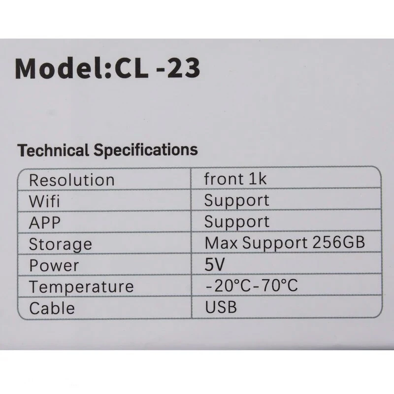 دوربین خودرو کلارو CL-23