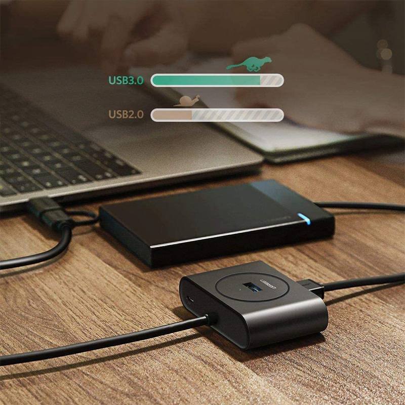 هاب 4 پورت Type-C / USB 3.0 یوگرین CR113-40850